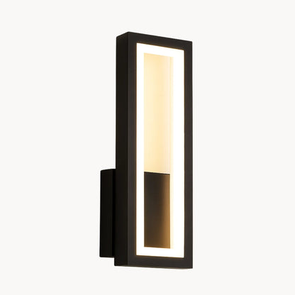 Applique murale LED moderne – design rectangulaire vertical minimaliste
