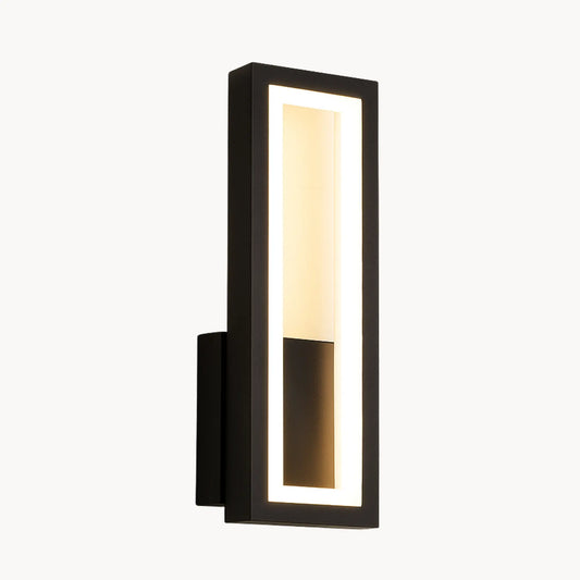 Applique murale LED moderne – design rectangulaire vertical minimaliste