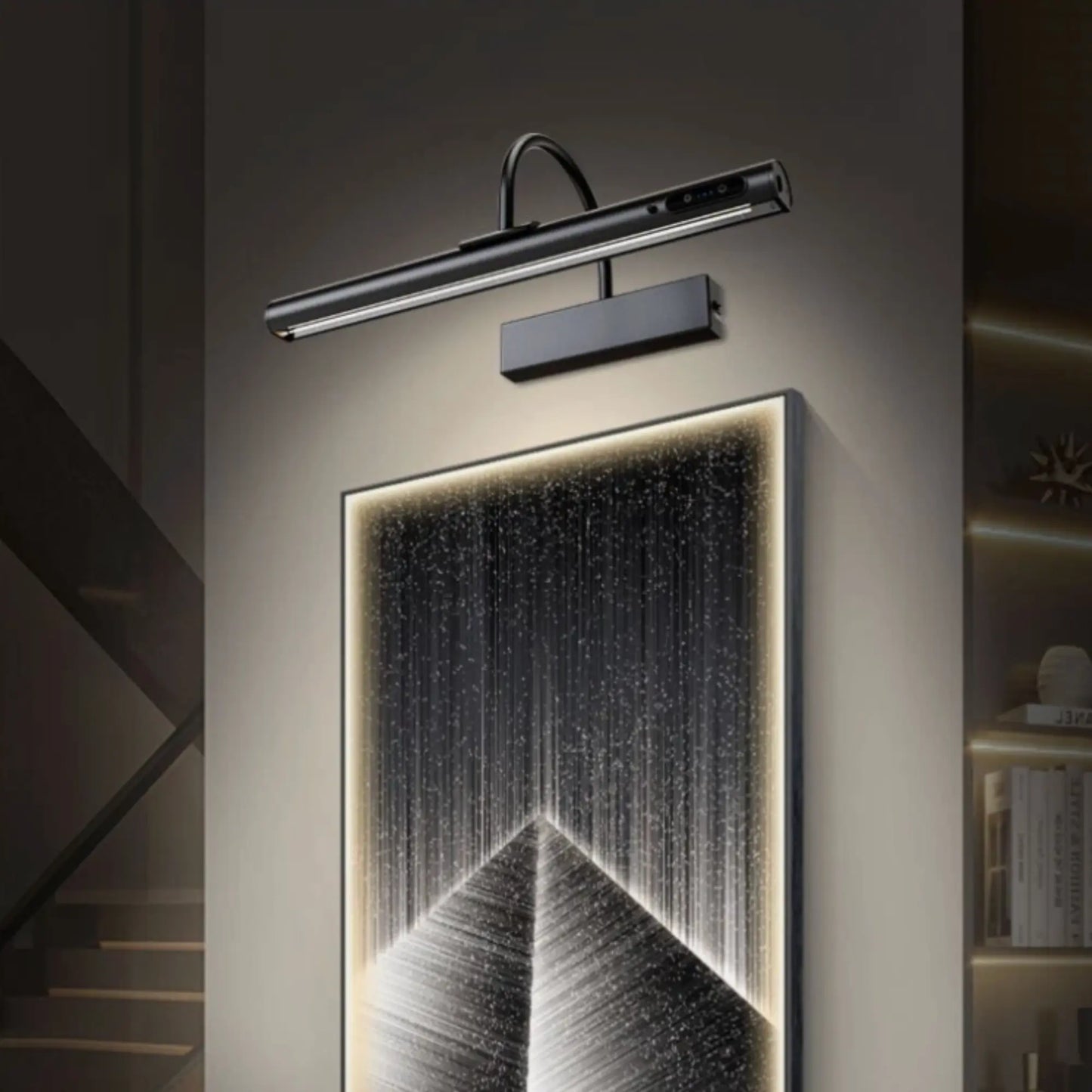 Applique murale LED rechargeable avec télécommande – éclairage directionnel