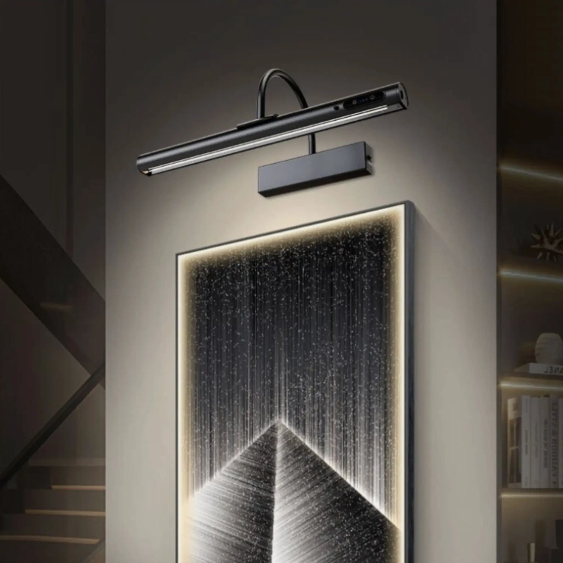 Applique murale LED rechargeable avec télécommande – éclairage directionnel