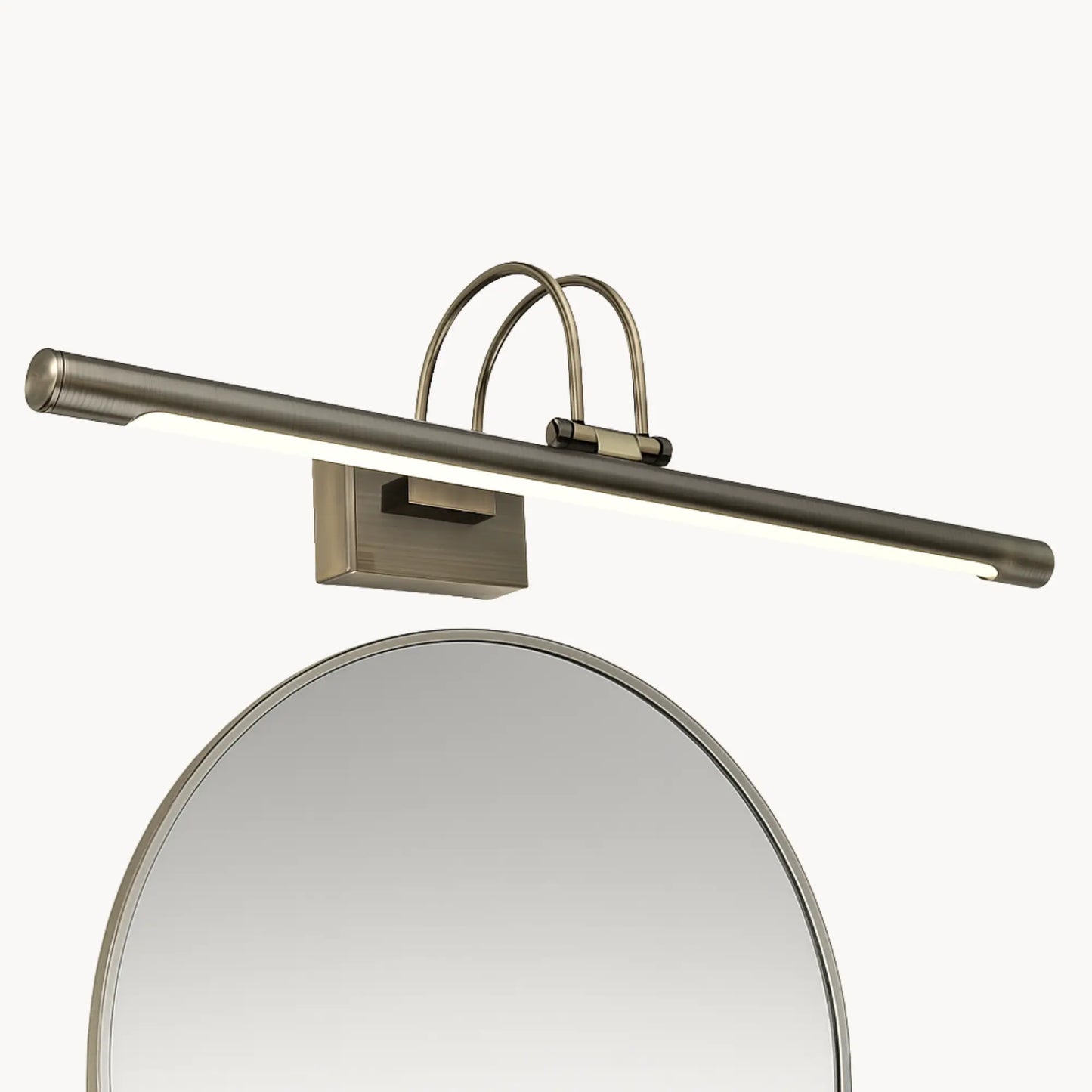 Applique murale LED salle de bain pour miroir, Moderne, 41 cm/55 cm, Bronze, Or, Chrome