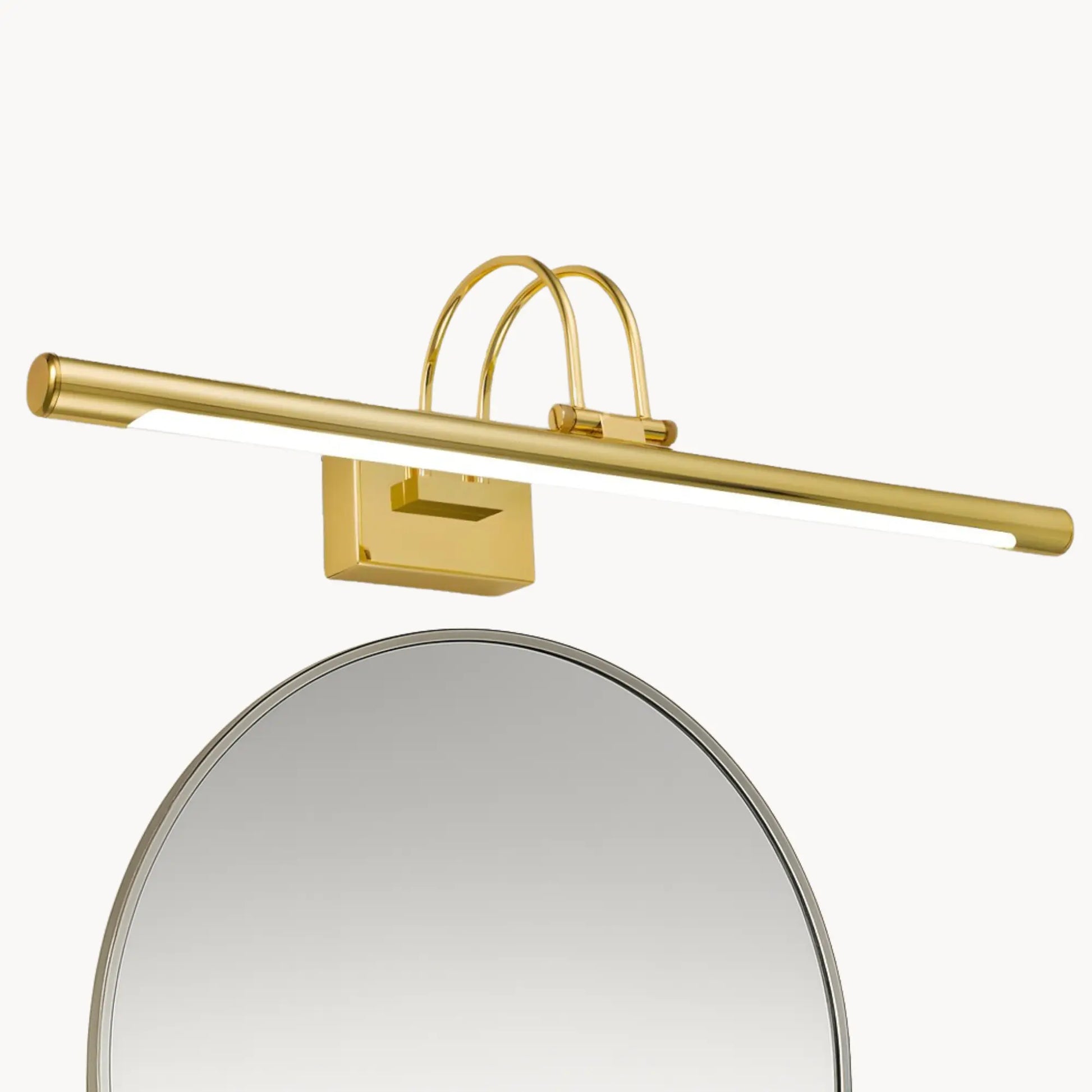 Applique murale LED salle de bain pour miroir, Moderne, 41 cm/55 cm, Bronze, Or, Chrome