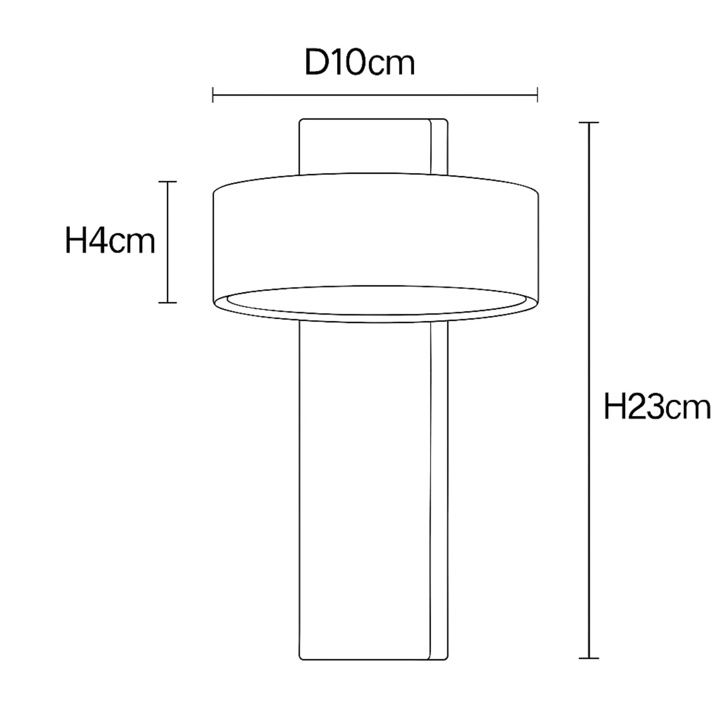 Applique murale LED style japonais – Bois clair & travertin, rotative