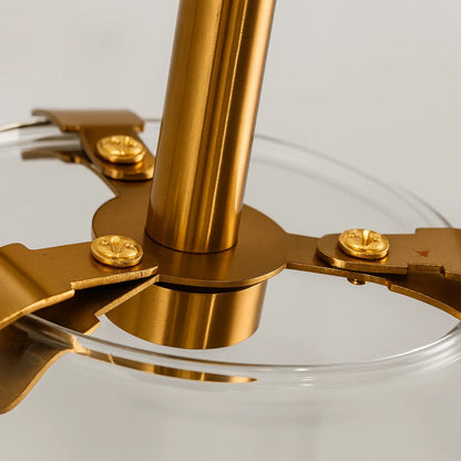 Applique murale design en verre clair – éclairage décoratif moderne