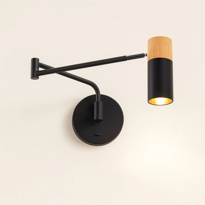 Applique murale design orientable – bras télescopique, chambre ou bureau