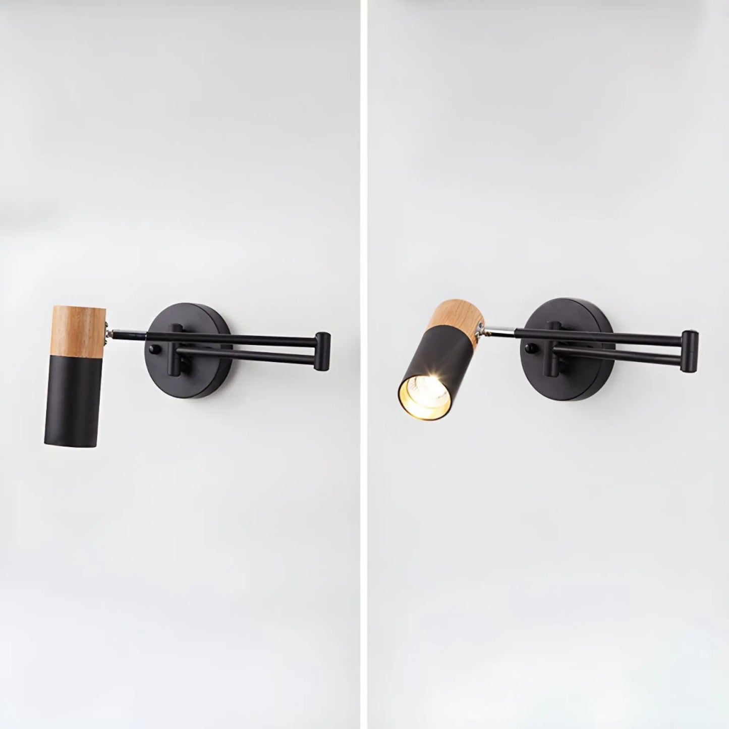 Applique murale design orientable – bras télescopique, chambre ou bureau