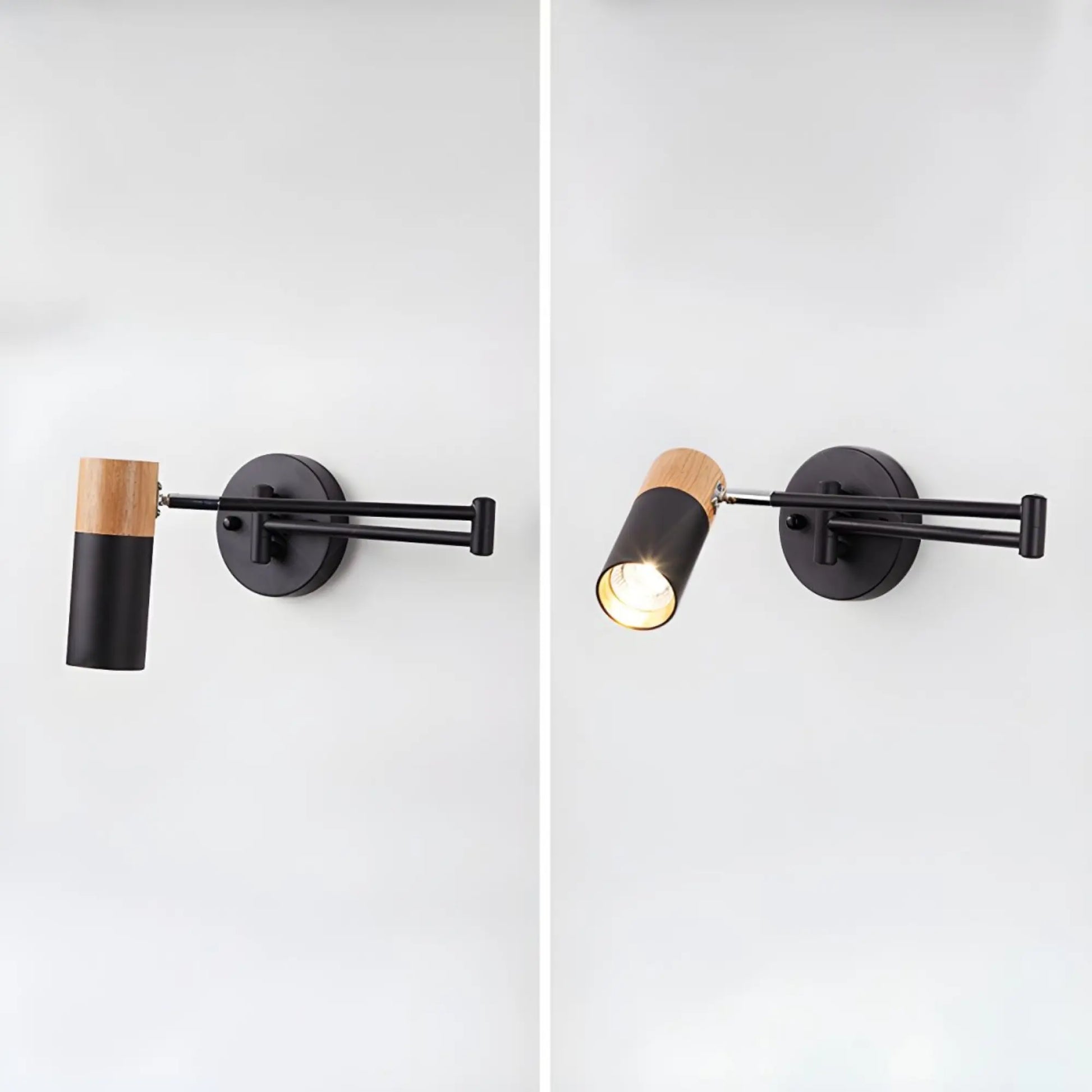 Applique murale design orientable – bras télescopique, chambre ou bureau