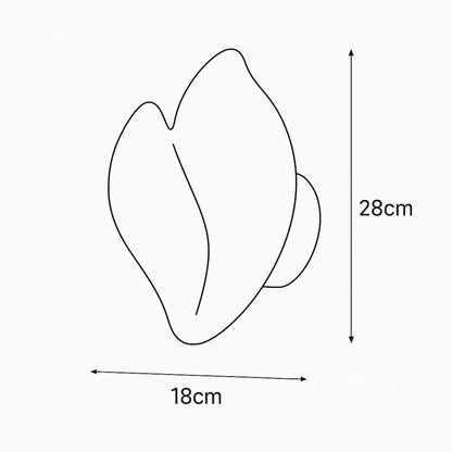 Applique murale enfant LED – formes nuage, fleur ou étoile