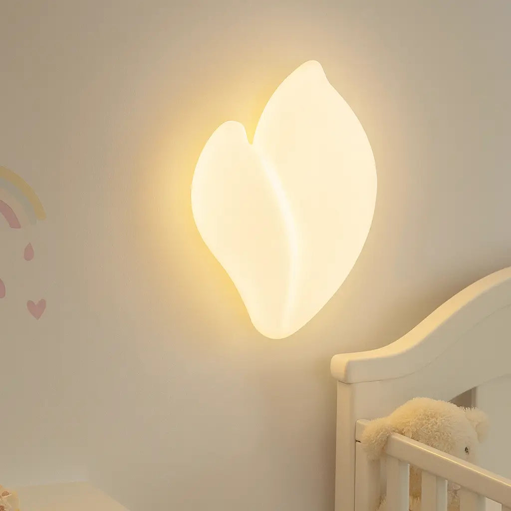 Applique murale enfant LED – formes nuage, fleur ou étoile