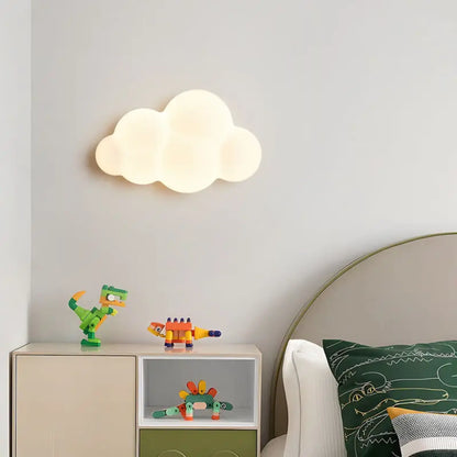 Applique murale enfant LED – formes nuage, fleur ou étoile