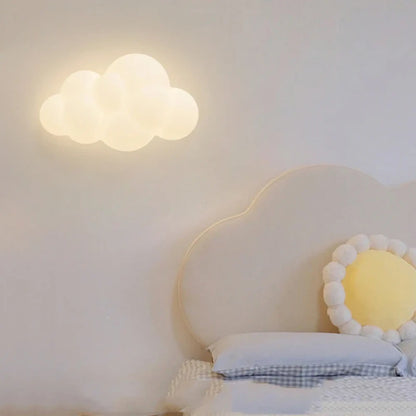 Applique murale enfant LED – formes nuage, fleur ou étoile