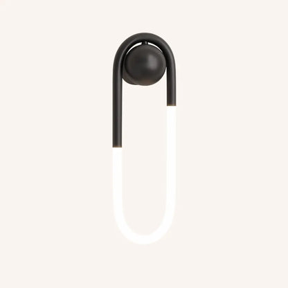 Applique murale LED design – noire ou dorée, style minimaliste moderne