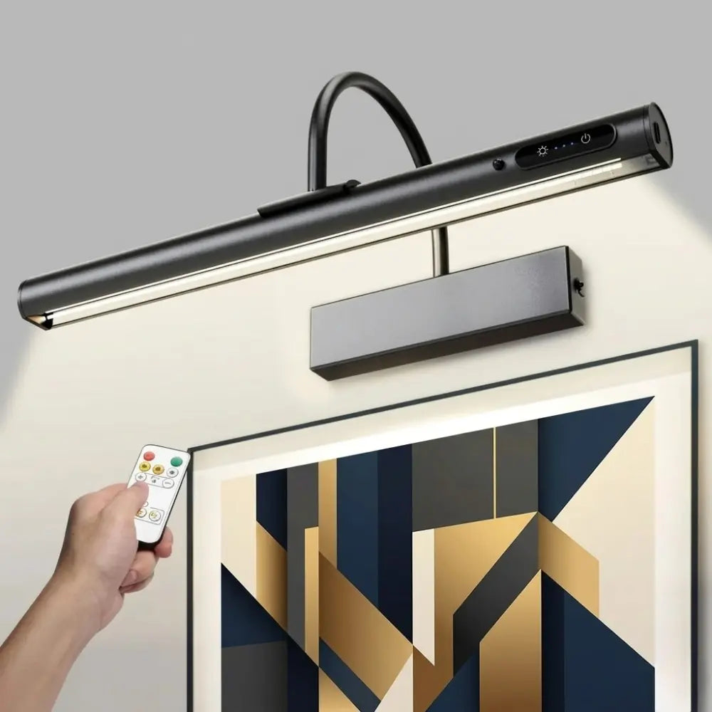 Applique murale LED rechargeable avec télécommande – éclairage directionnel