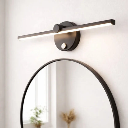 Applique murale salle de bain LED avec interrupteur – Éclairage mural moderne pour miroir