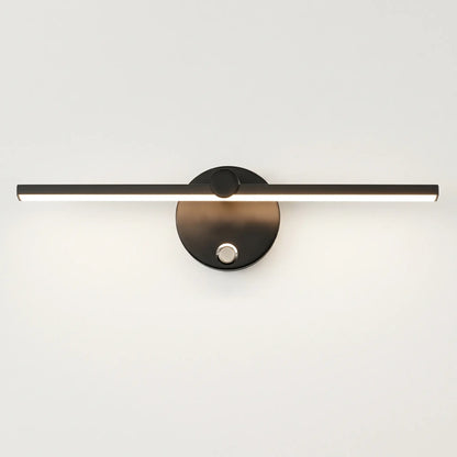 Applique murale salle de bain LED avec interrupteur – Éclairage mural moderne pour miroir