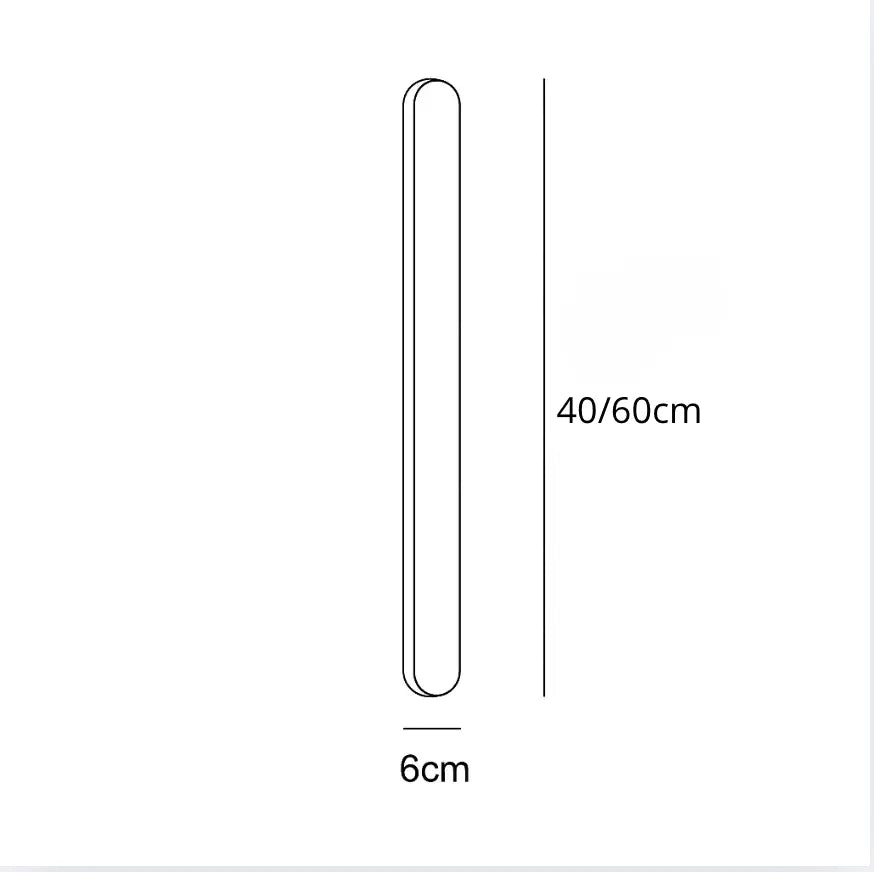 Applique Murale LED Moderne – Design Minimaliste Vertical