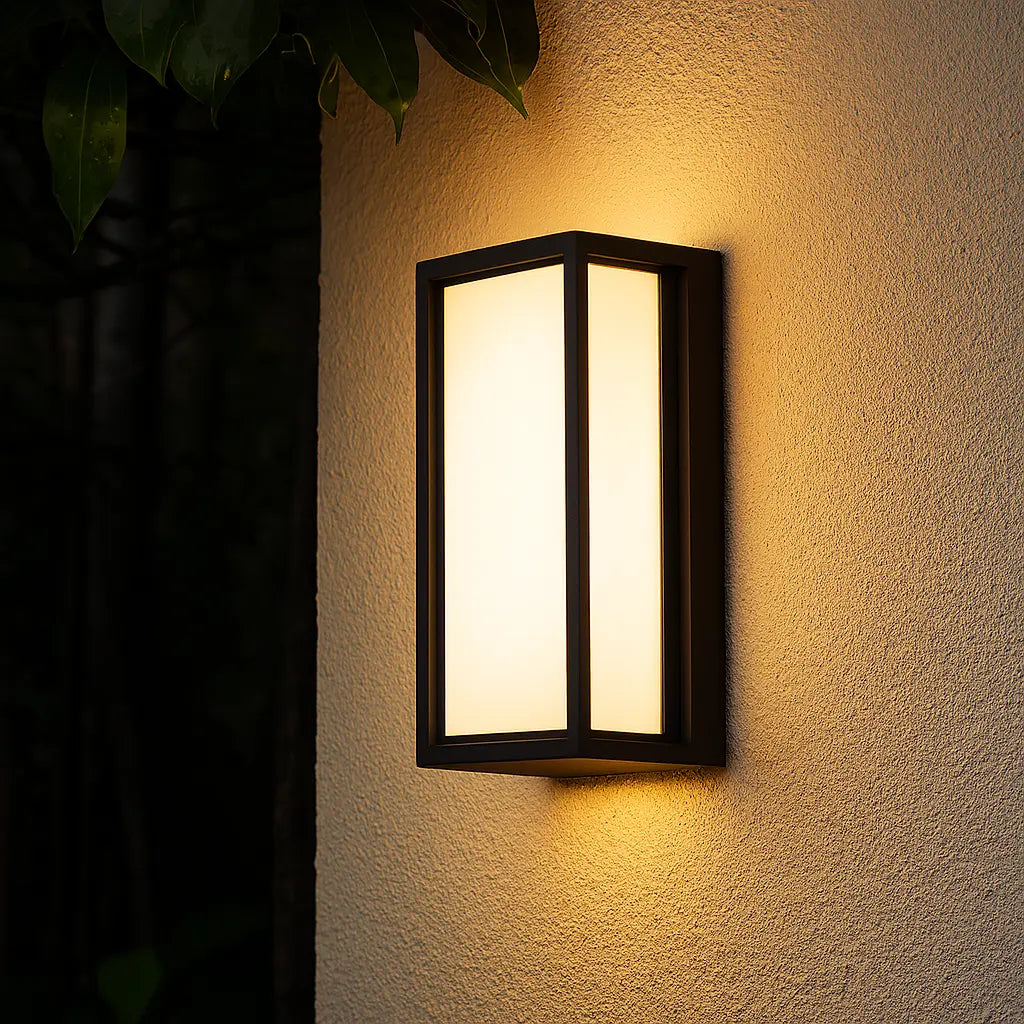 Applique murale extérieure moderne – Éclairage LED étanche pour façade, jardin ou terrasse