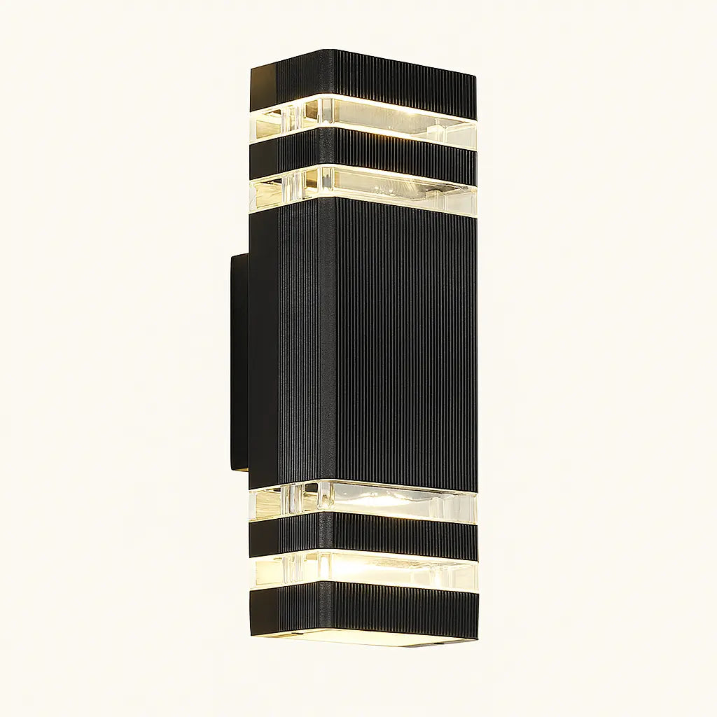 Applique murale extérieure LED étanche – Design moderne, éclairage façade ou jardin