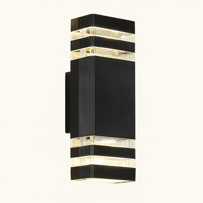 Applique murale extérieure LED étanche – Design moderne, éclairage façade ou jardin