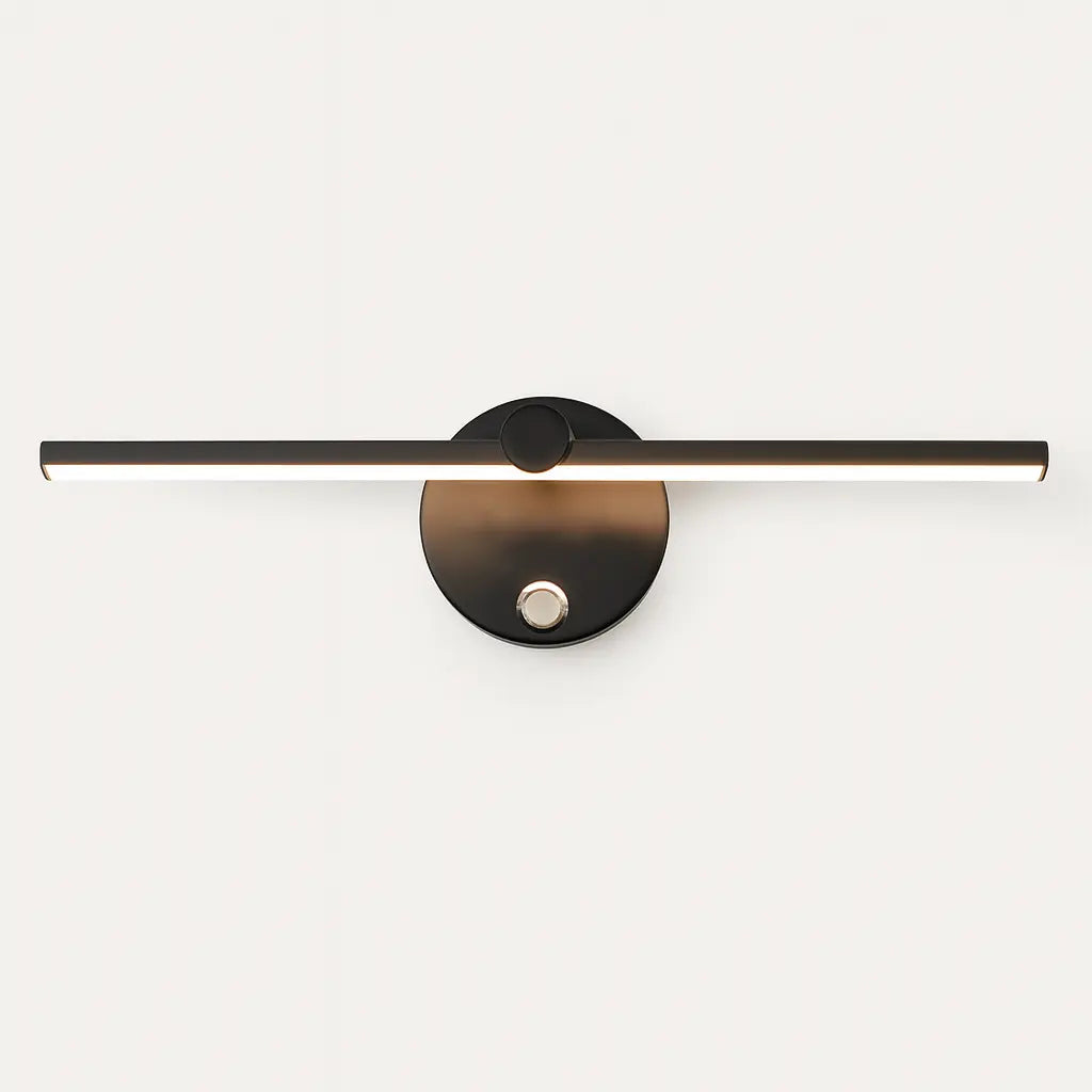 Applique murale salle de bain LED avec interrupteur – Éclairage mural moderne pour miroir