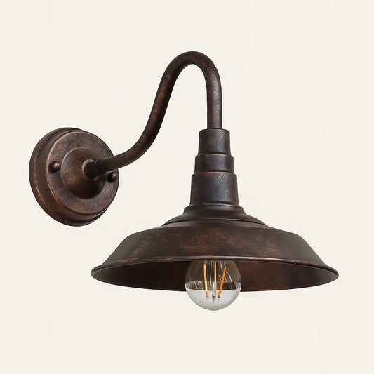 Applique murale style vintage industrielle pour extérieur – lampe murale rétro E27