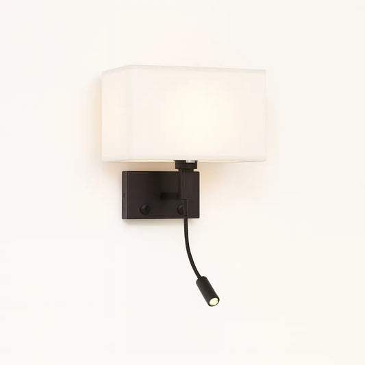 Applique murale avec liseuse LED et port USB – Design moderne chambre/salon