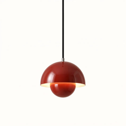 Suspension Design en Métal Laqué Éclairage LED