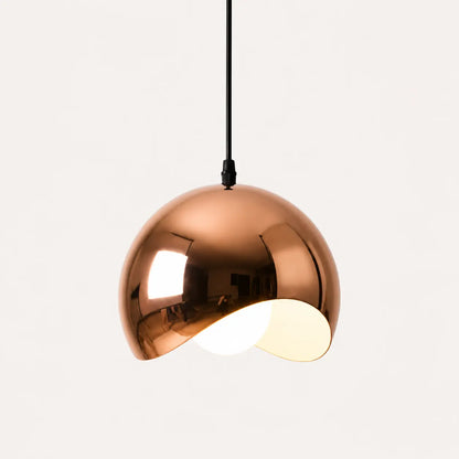 Suspension Métal Cuivré Rose Gold Design Nordique