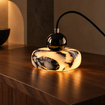 Suspension Marbre Design Sculptural Mid-Century