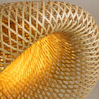 Suspension en Bambou Tressé Design & Naturelle